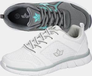 Sneaker im Doppelpack - grau / weiß - Gr. 36 von Goldner Fashion