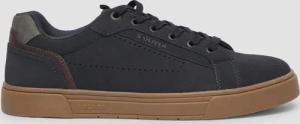 Sneaker in Leder-Optik