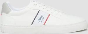 Sneaker in Leder-Optik
