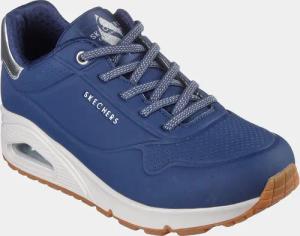Sneaker mit Bungee Schnürung - blau - Gr. 40 von Goldner Fashion