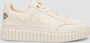 Sneaker mit großflächigem Logoschriftzug