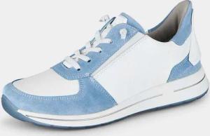 Sneaker mit herausnehmbarem Fußbett - blau / weiß - Gr. 41,5 von Goldner Fashion