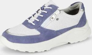 Sneaker mit herausnehmbarem Fußbett - lila / weiß - Gr. 38 von Goldner Fashion