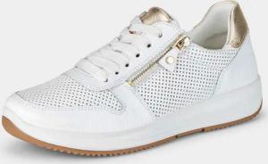 Sneaker mit komfortablem Reißverschluss - weiß - Gr. 37,5 von Goldner Fashion