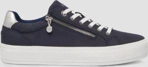 Sneaker mit Plateausohle und Reißverschluss-Detail