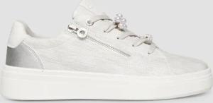 Sneaker mit Reißverschluss-Detail und Plateau-Sohle