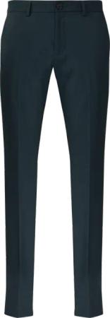 s.O PURE: Anzughose im Slim Fit aus meliertem Stretch-Twill