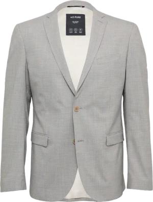 s.O PURE: Anzugsakko aus kariertem Stretch-Gewebe