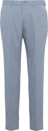 s.O PURE: Fein gemusterte Anzughose