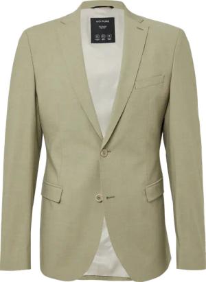 s.O PURE: Sakko aus meliertem Stretch-Fabric