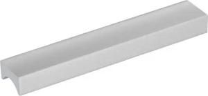 SO-TECH® Möbelgriff Griffleiste GÖTEBORG Aluminium Bohrlochabstände 32 - 320 mm, BA 32 mm Aluminium EV1 eloxiert inkl. Schrauben