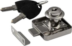 SO-TECH® Möbelschloss Modell 138 Aufschraubschloss Schrankschloss mit 2 Schlüssel