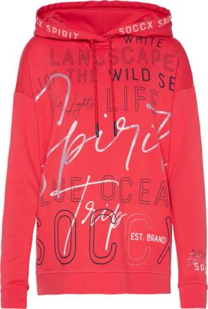 Soccx Kapuzensweatshirt Into The Blue Hoody mit Kapuze