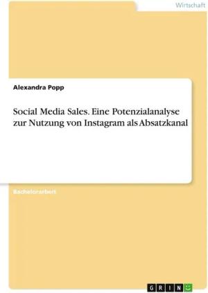 Social Media Sales. Eine Potenzialanalyse zur Nutzung von Instagram als Absatzkanal