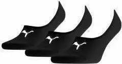 Socken Puma Footie 3 Pack, Schwarz, Unisex