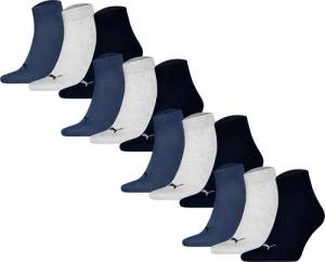 Socken Unisex 12er Pack Stretch-Quarter Plain 12P