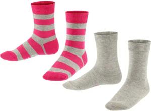 Socken Unisex 2er Pack-FALKE Happy Stripe 2Pack SO