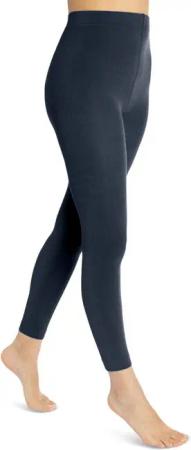 sockenkauf24 Thermoleggings Damen THERMO Leggings mit Innenfleece in vielen Farben (38-40, Navy) extra warm Winter Leggings, WP