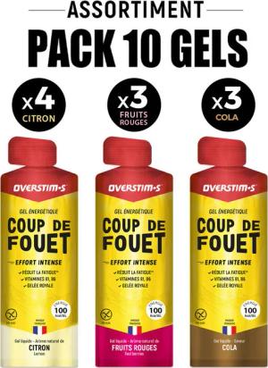 Soforiges Energiegel Coup de Fouet - Sortiment - 10x34g