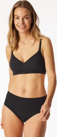 Soft BH mit Schale schwarz - Unique Cotton 90B