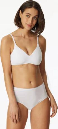 Soft BH Organic Cotton gepaddet ohne Bügel weiß - 95/5 70C