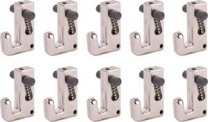 SOFT-RAIL Seilhaken Verstellbarer Bilderhaken Mini-Magic, für Galerieschienen & Bilderschienen, (Set, 10-St), Zubehör