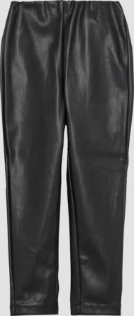 Softe Leggings aus Lederimitat