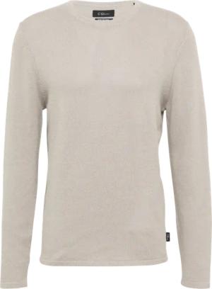 Softer Strickpullover aus Baumwoll-Leinenmix