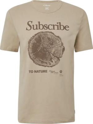 Softes Baumwoll-T-Shirt mit Artwork