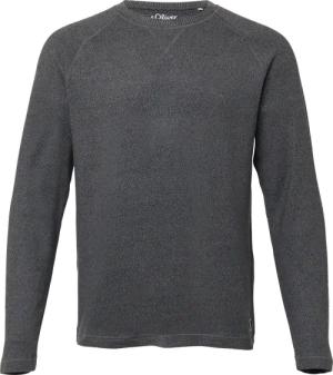 Softes Longsleeve in Melange-Optik