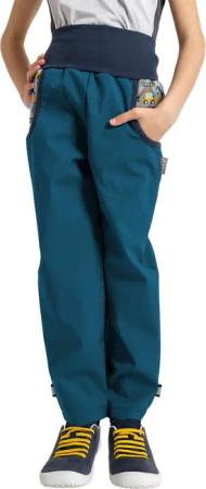 Softshell-Hose mit Fleece für Kinder Basic, Kobalt, Bagger