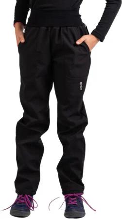 Softshell-Hose mit Fleece für Kinder Simple, Schwarz