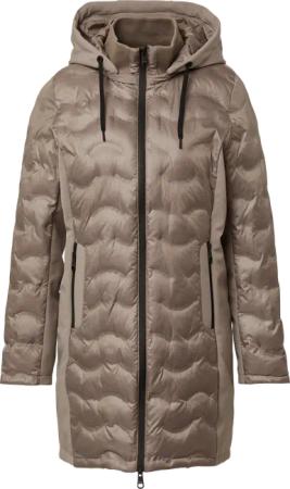 Softshell-Mantel mit Stehkragen