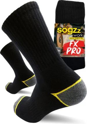 sogzz Arbeitssocken Work FX PRO, Premium Socken aus 85% Baumwolle, Gr. 35-50, Herren Damen (Work FX PRO, 4-Paar)