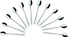 solex® Langstiellöffel Julia silber, 12 St.