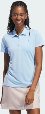 Solid Performance Short Sleeve Poloshirt für Damen