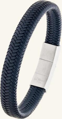 s.Oliver Armband  aus  Echtleder