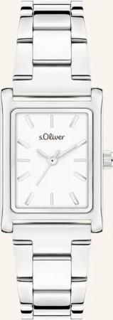 s.Oliver Armbanduhr  aus  Edelstahl