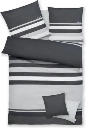 s.Oliver Bettwäsche Fenja in Gr. 135x200 oder 155x220 cm, Renforcé, 2 teilig, gestreifte Bettwäsche, mit GRATIS-Zugabe: 2x Kissenhüllen