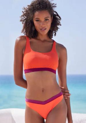 S.OLIVER Bikini-Hose Damen orange-berry Gr.34