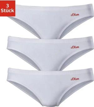 s.Oliver Bikinislip (3er-Pack) aus elastischer Baumwoll-Qualität