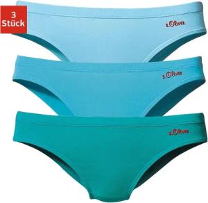 S.OLIVER Bikinislip Damen petrol-türkis Gr.36/38 (M)