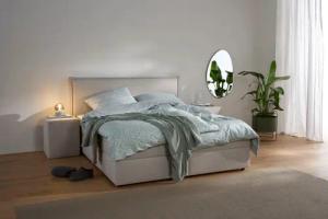 s.Oliver Boxbett Alissia inkl. Bettkasten und Topper- frei im Raum stellbar!, wahlweise mit Bonnell- oder TTFK-Matratze in H2, H3 o. H4 erhältlich