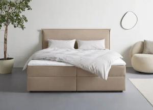 s.Oliver Boxbett "Alissia inkl. Bettkasten und Topper- frei im Raum stellbar" wahlweise mit Bonnell- oder TTFK-Matratze in H2, H3 o. H4 erhältlich