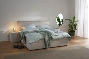 s.Oliver Boxbett "Alissia inkl. Bettkasten und Topper- frei im Raum stellbar" wahlweise mit Bonnell- oder TTFK-Matratze in H2, H3 o. H4 erhältlich