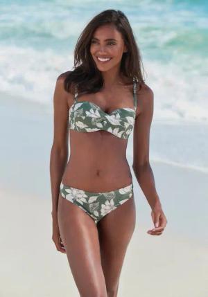 s.Oliver Bügel-Bandeau-Bikini-Top Lady, mit floralem Design