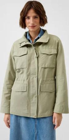 s.Oliver Funktionsjacke Outdoor-Jacke Parka aus Baumwollmix