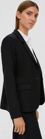 s.Oliver Jackenblazer Indoor-Blazer Blazer aus Viskosemix