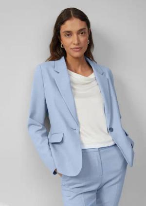 s.Oliver Jackenblazer Indoor-Blazer Slim-Fit-Blazer aus Viskosemix