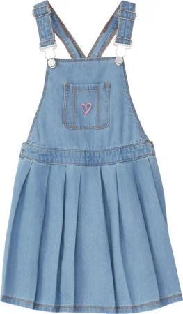 S.Oliver Jeans-Latzkleid Herz